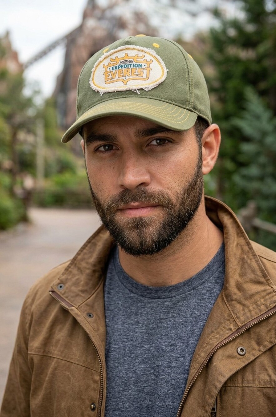 Baseball Hat Cap Disney Forbidden Mountain Adjustable Embroidered Adult